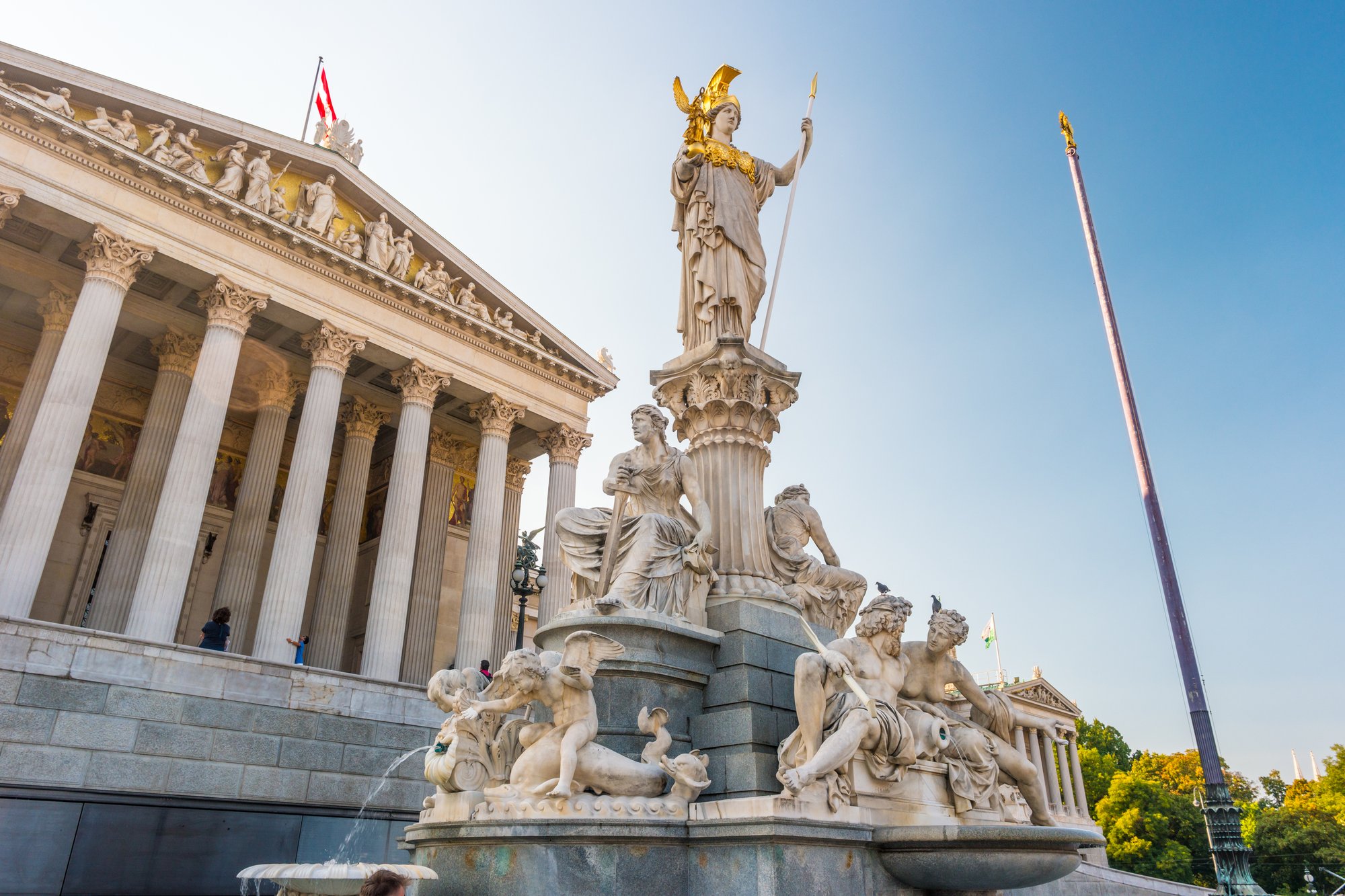 Austrian parliament building, Vienna Austrian parliament building, Vienna