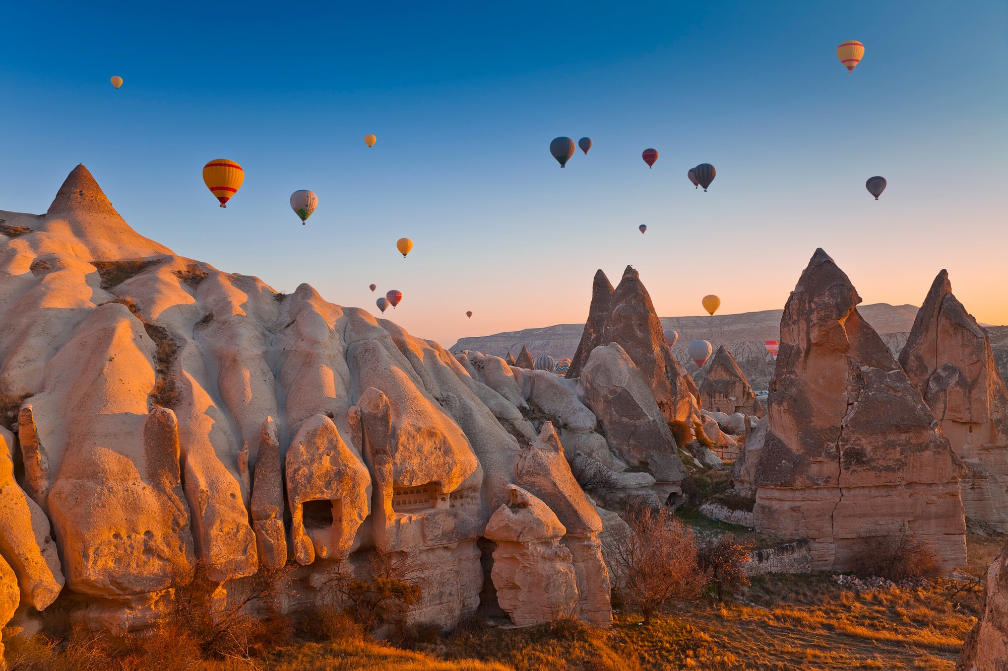 Balloon festival Cappadocia in Turkiye Balloon festival Cappadocia in Turkiye