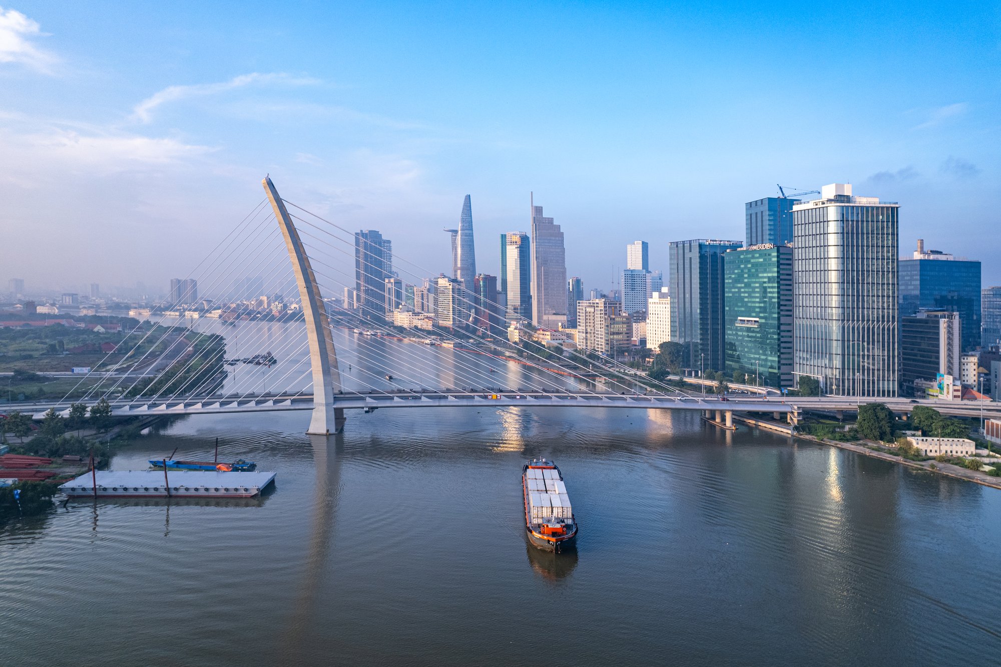Ho Chi Minh City bridge
