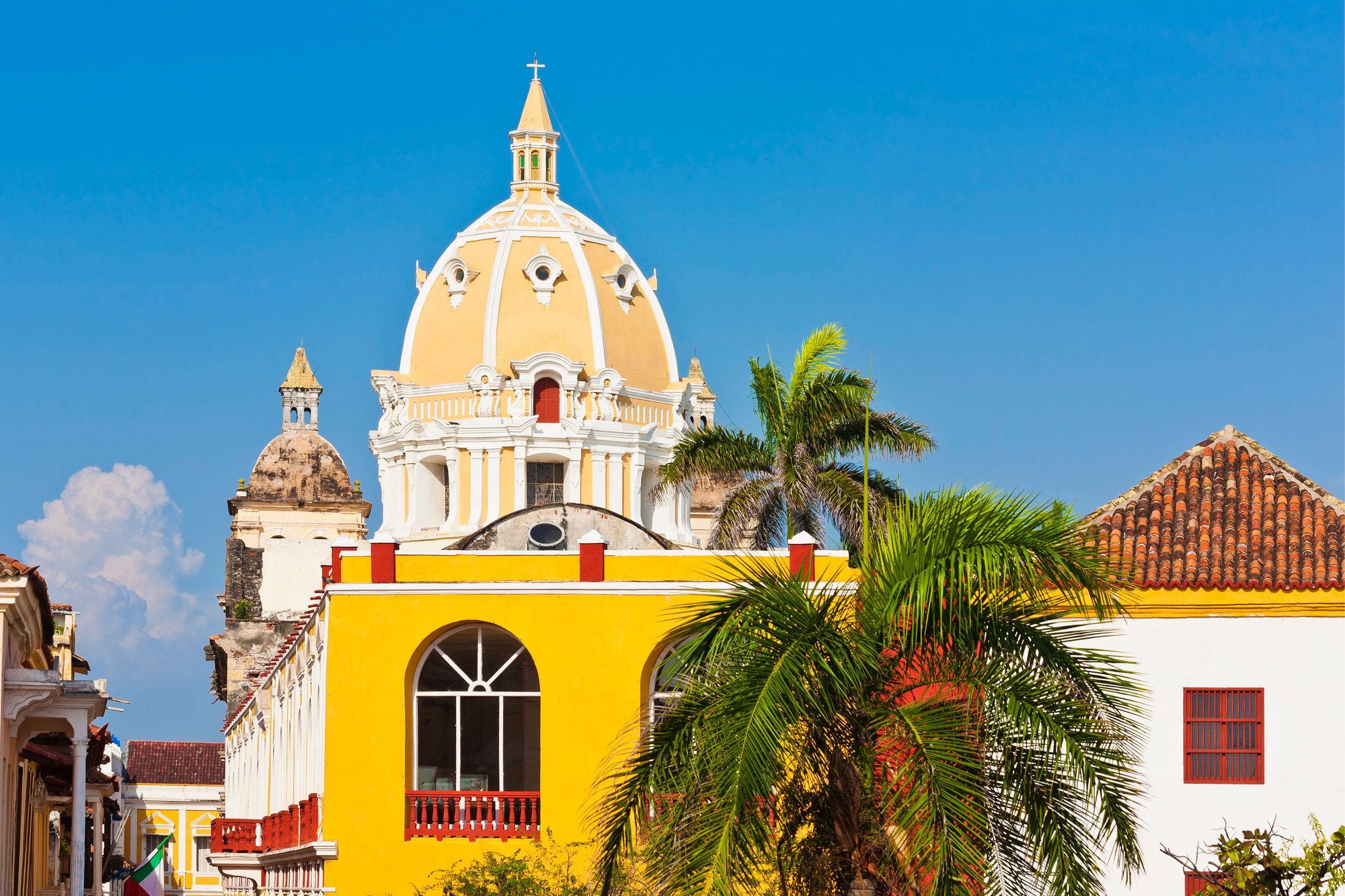 San Pedro Claver Church In Cartagena, Colombia
